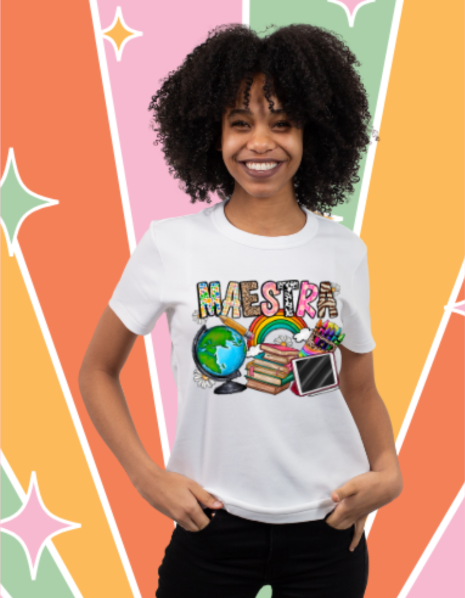 Maestra Teacher Tee ( Spanish )