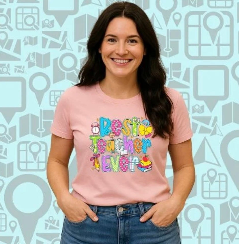 Best Teacher tee