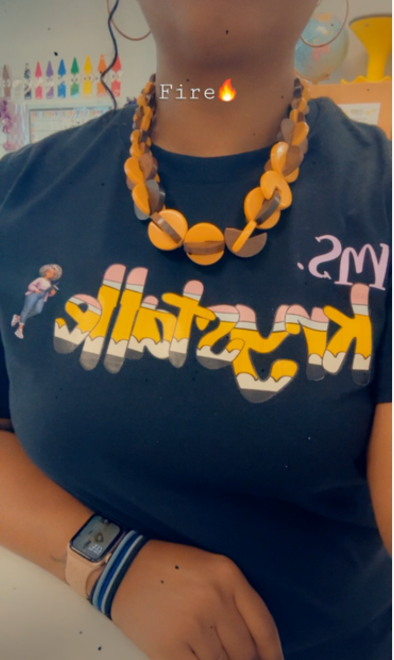 Personalized Pencil tee