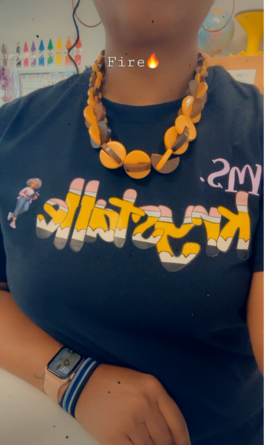 Personalized Pencil tee