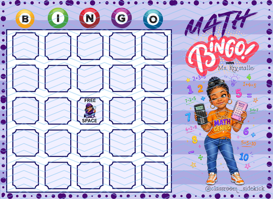 Math Bingo |9 Cards included | Number Detectives | Fun Addition & Subtraction Game for Kids